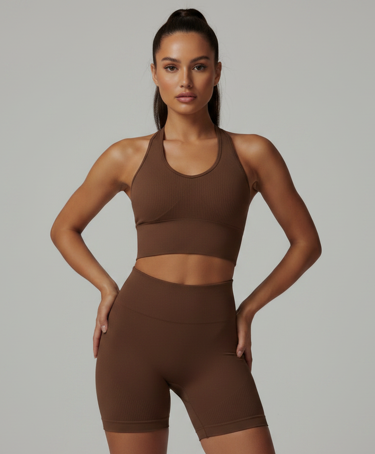 The Halter + Shorts Set